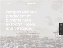 Tablet Screenshot of expo-net.dk